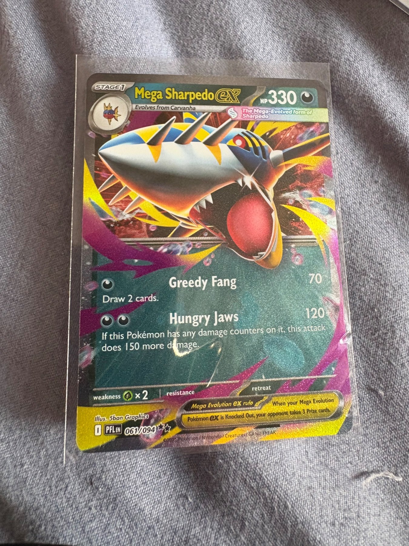 Mega sharpedo ex