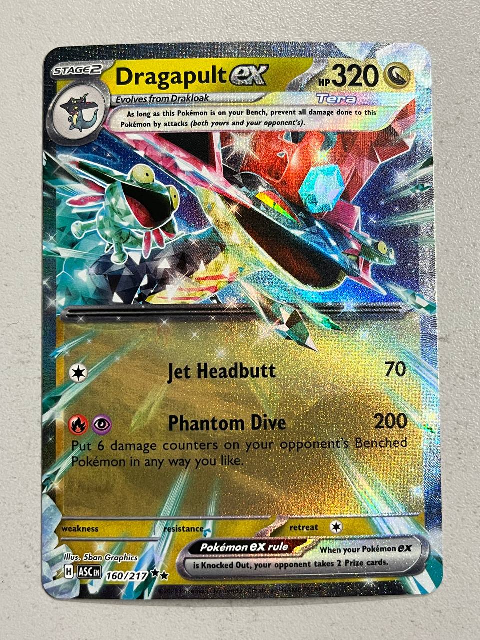 Dragapult EX 160/217