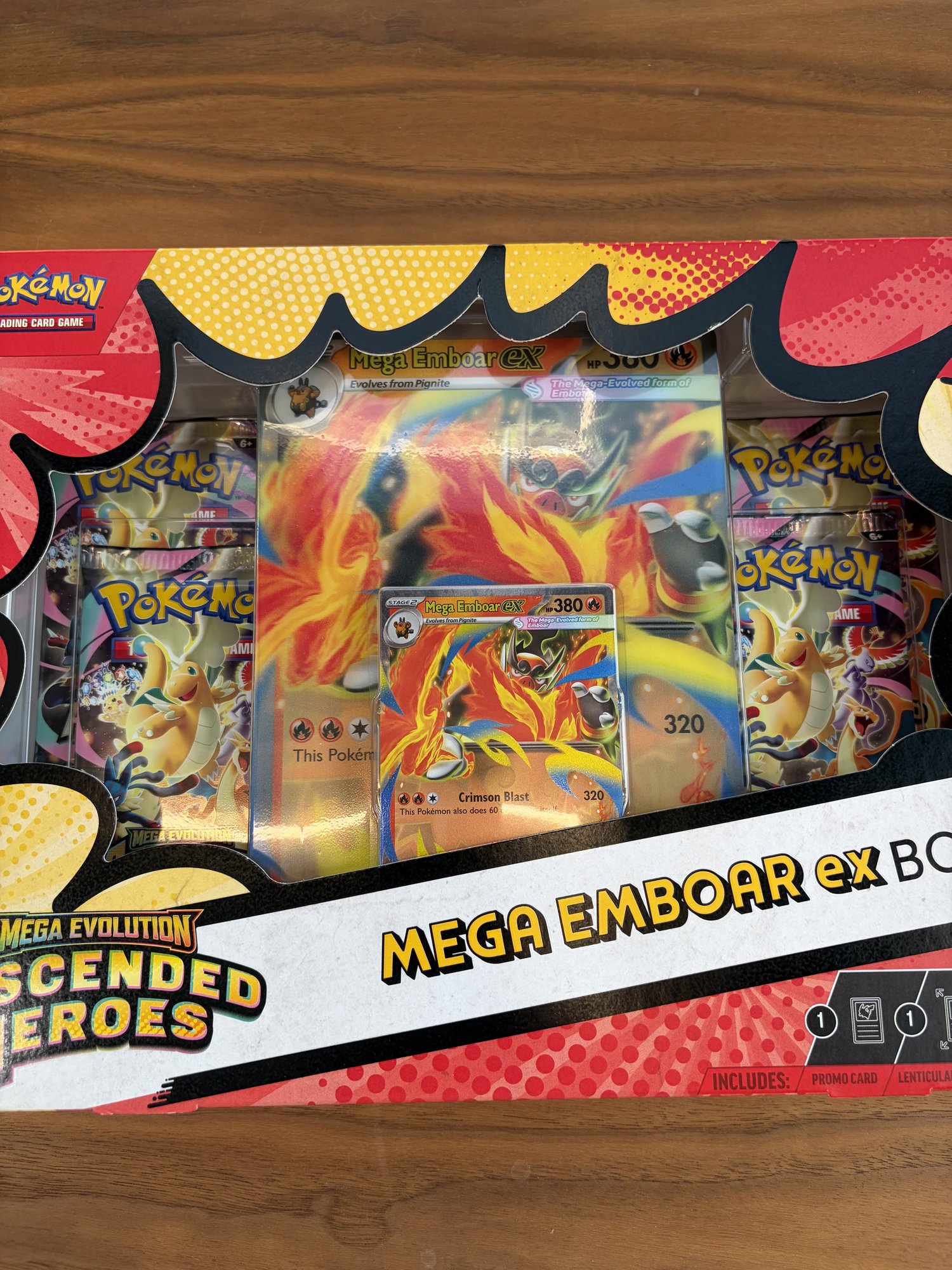 Pokemon Ascended Heroes Mega Emboar