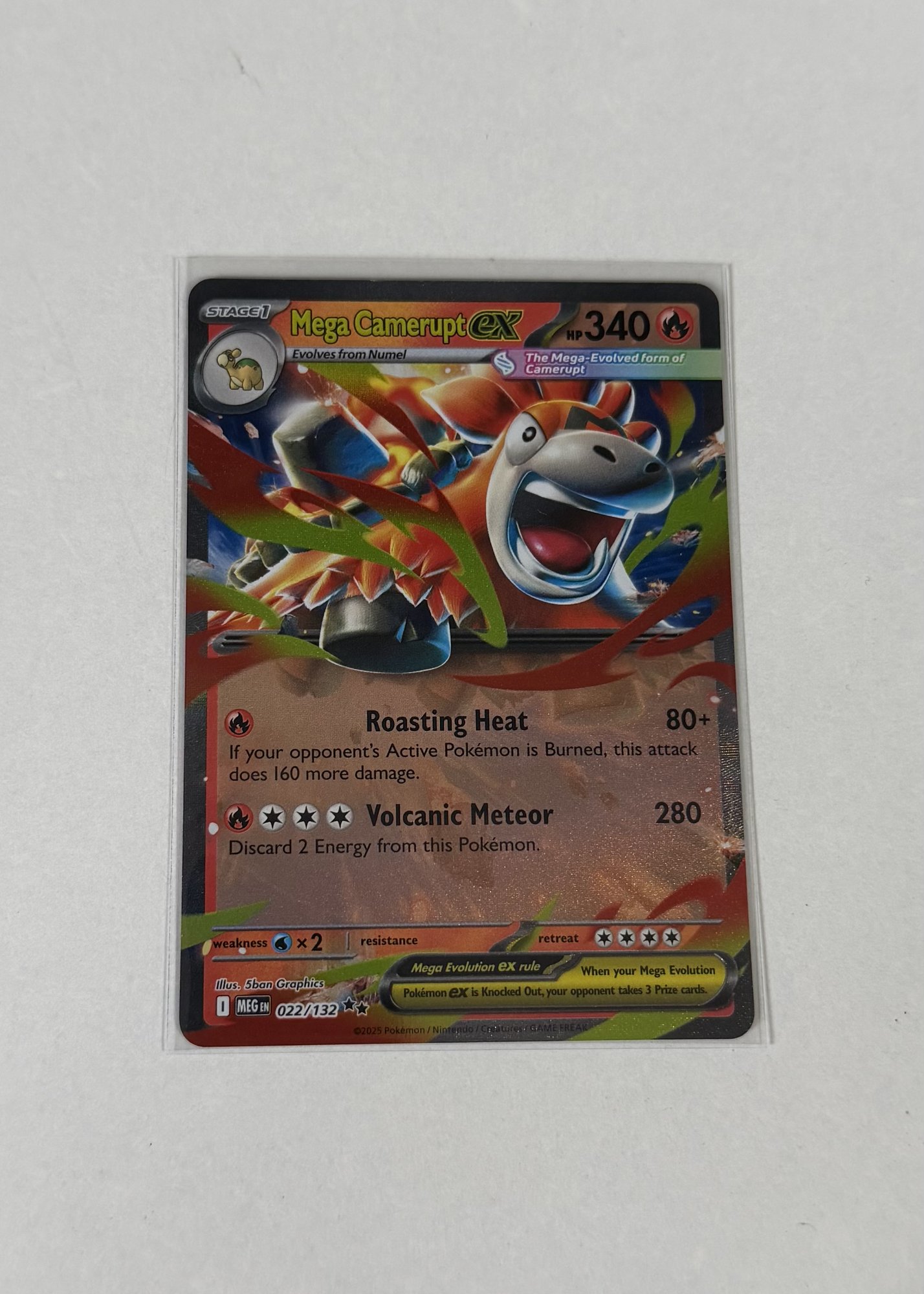 Mega Camerupt ex 022/132
