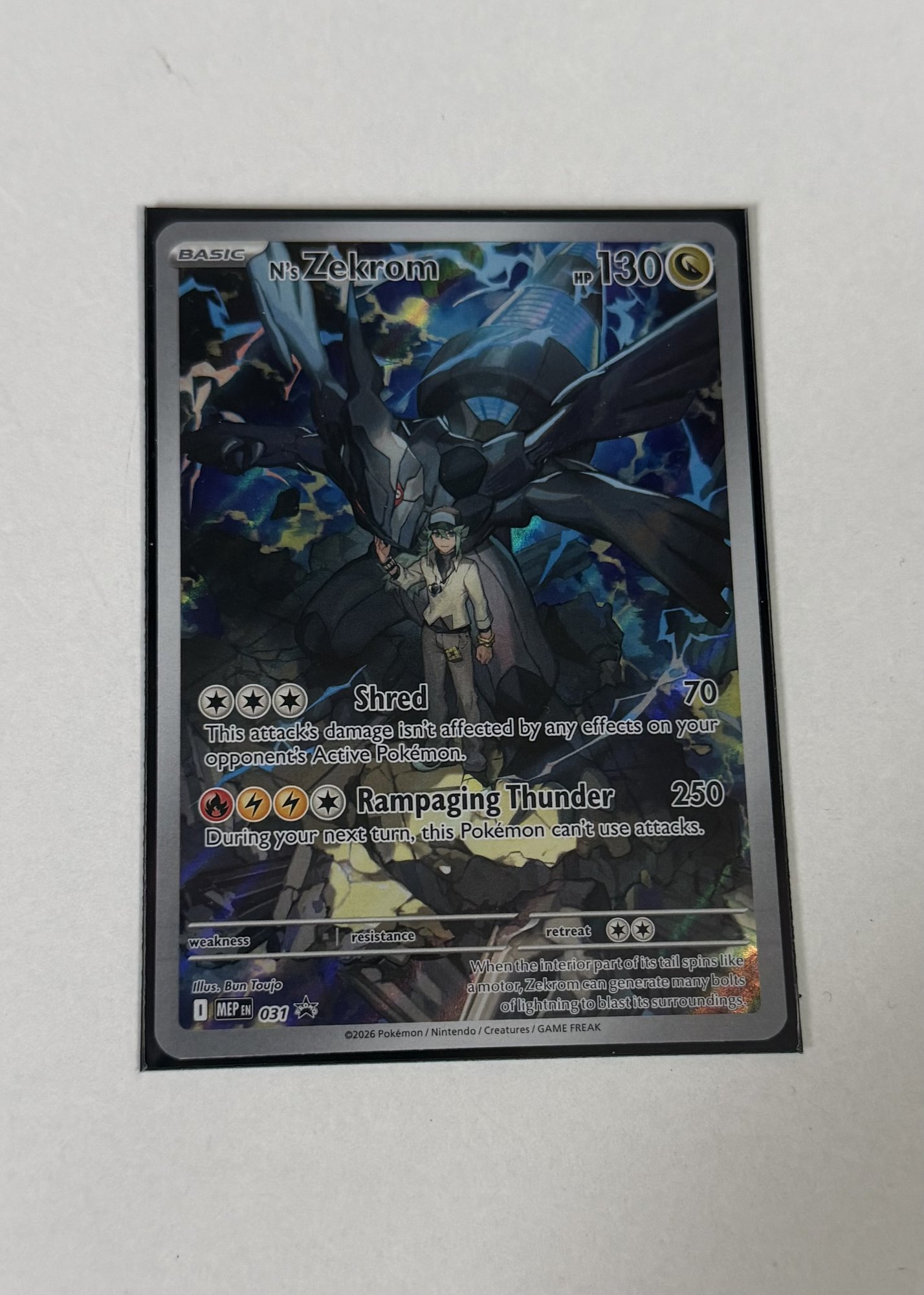 N‘s Zekrom 031 promo