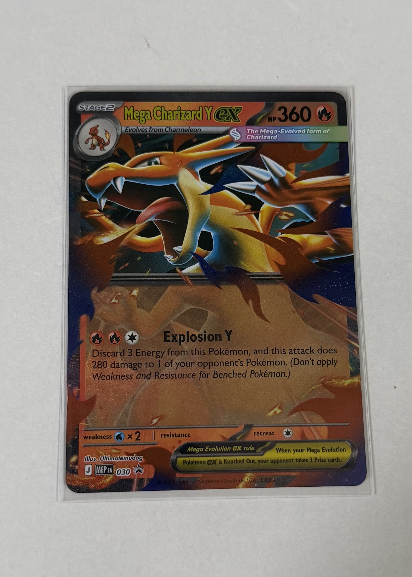 Mega Charizard Y ex 030 promo