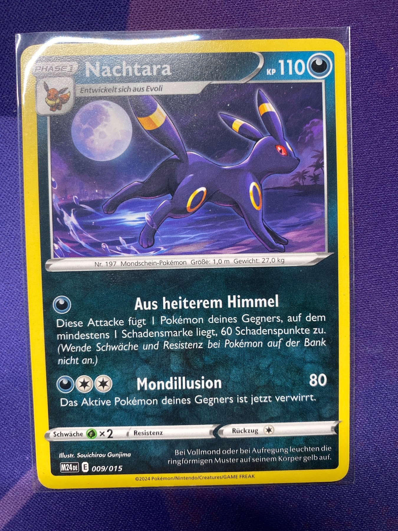 Umbreon 9/15 (McDonalds 2024-Germany)
