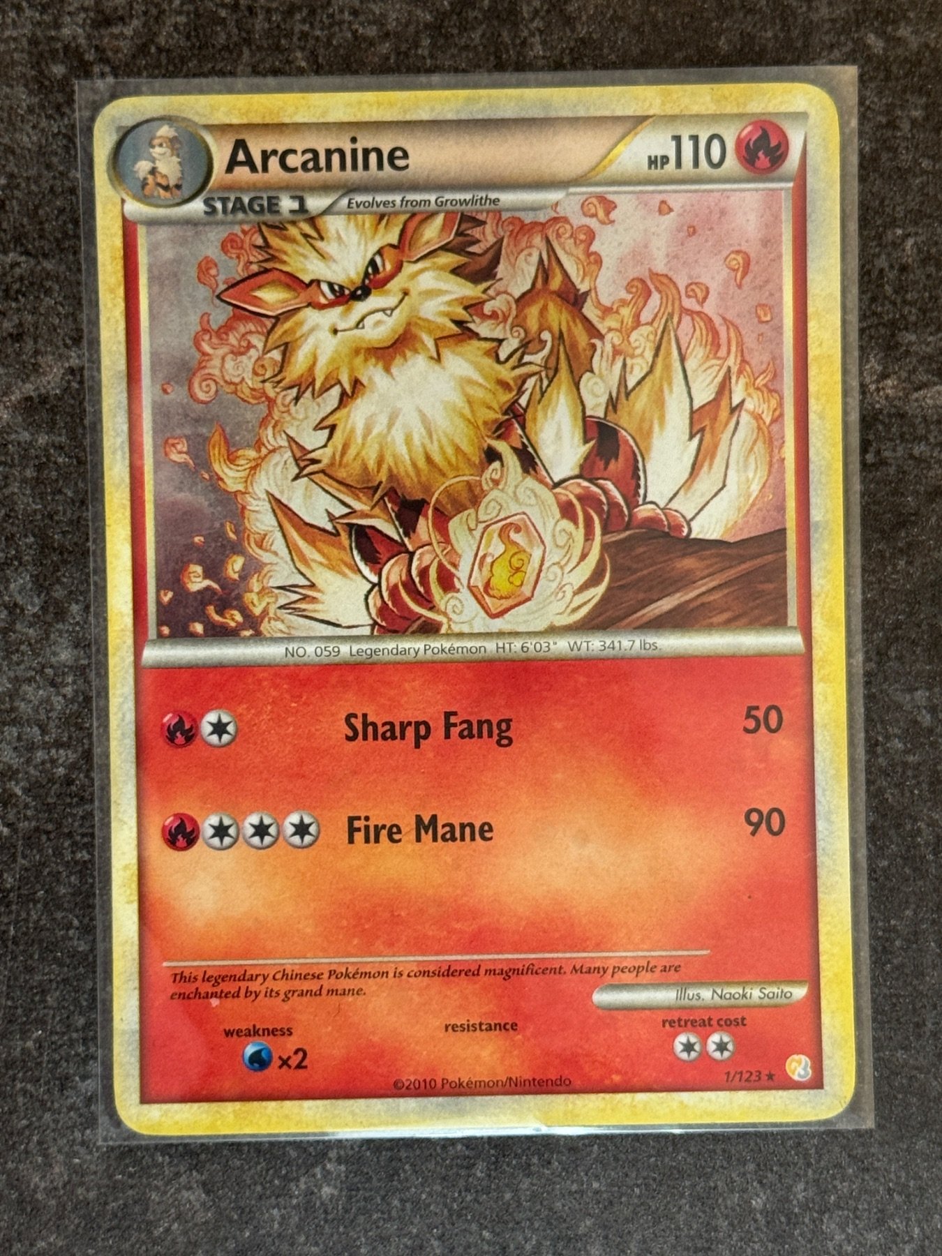 Arcanine 1/123
