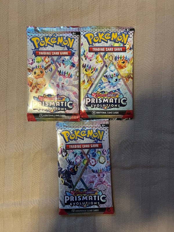 Pokemon TCG Prismatic Evolution Booster